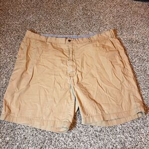 Cremieux Khaki Shorts Flat Front‎ Casual Everyday Size 46